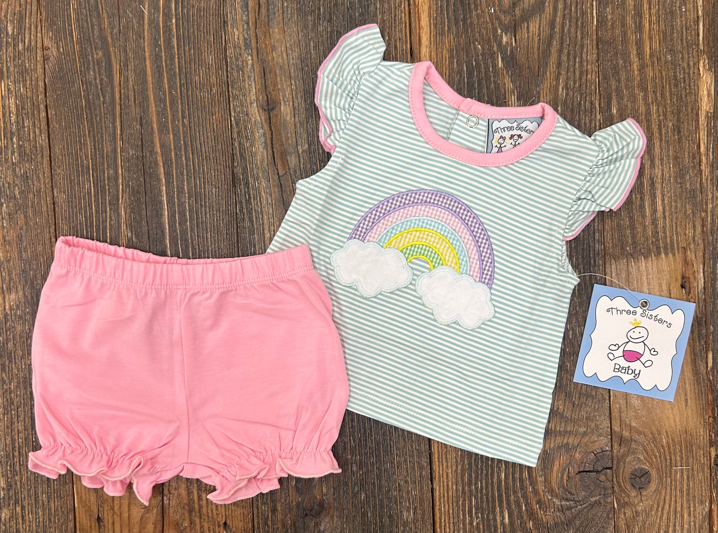 Three Sisters Rainbow Bloomer Set