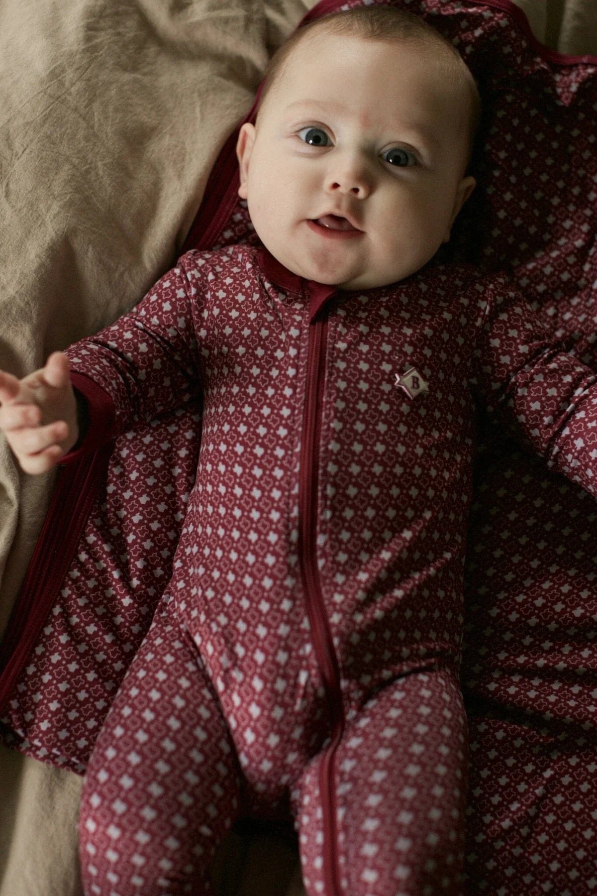 Burlebo Baby Game Day Zip Up