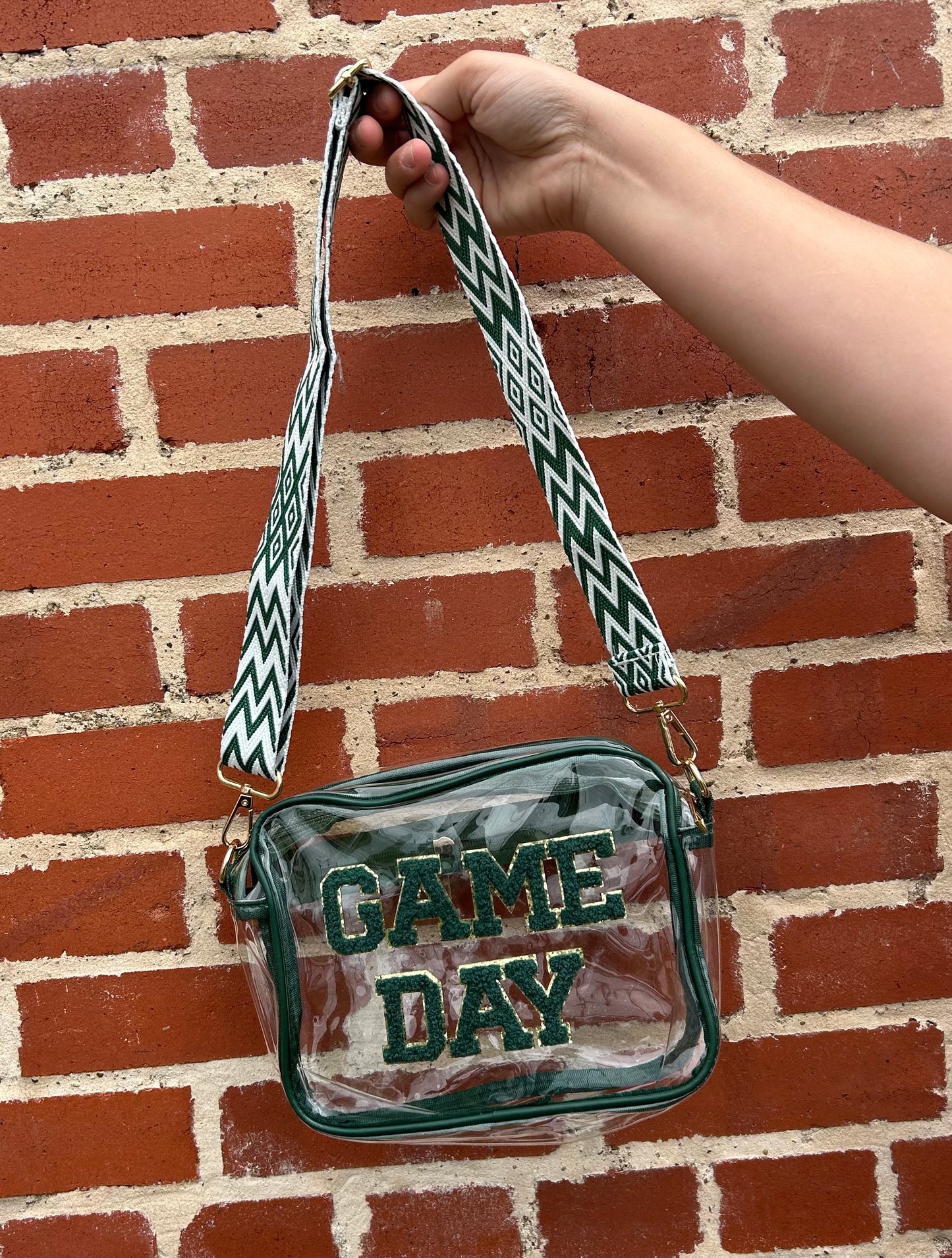 Clear Game Day Crossbody
