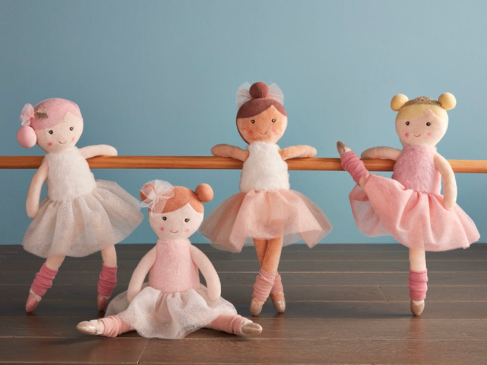 Mudpie My First Ballerina Doll
