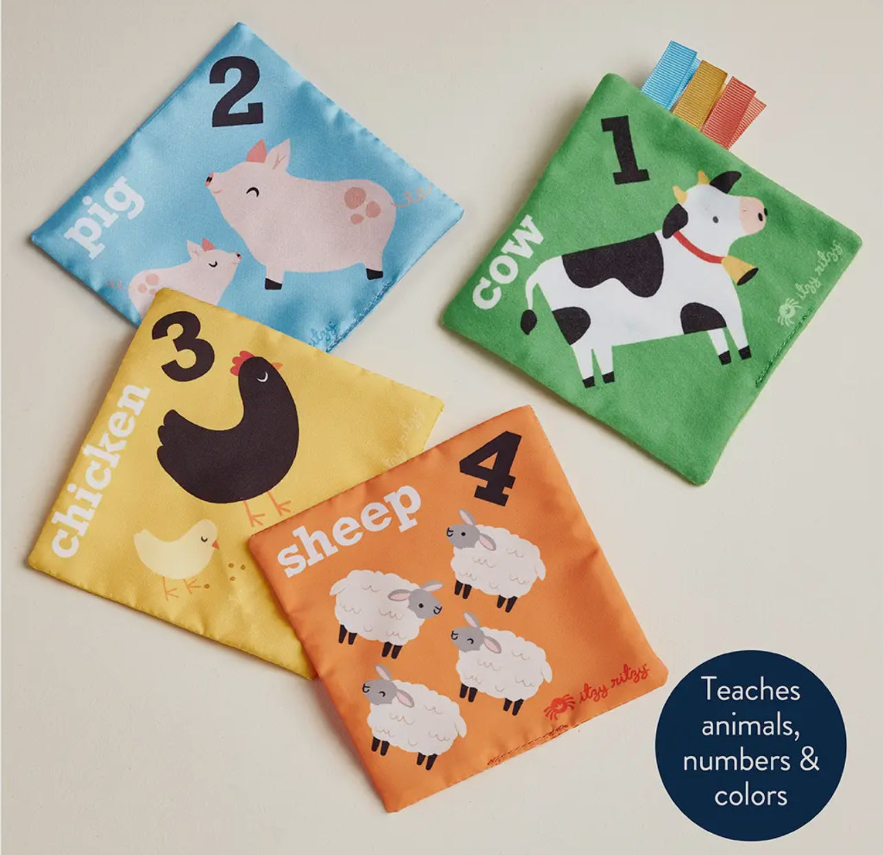 Itzy Ritzy Sensory Scarves Pull-And-Take Toy