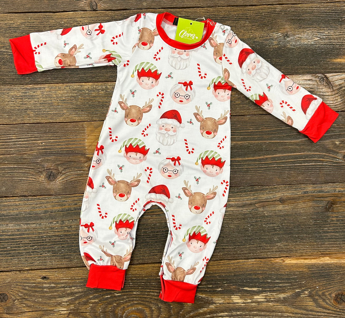 Mrs. Claus Romper