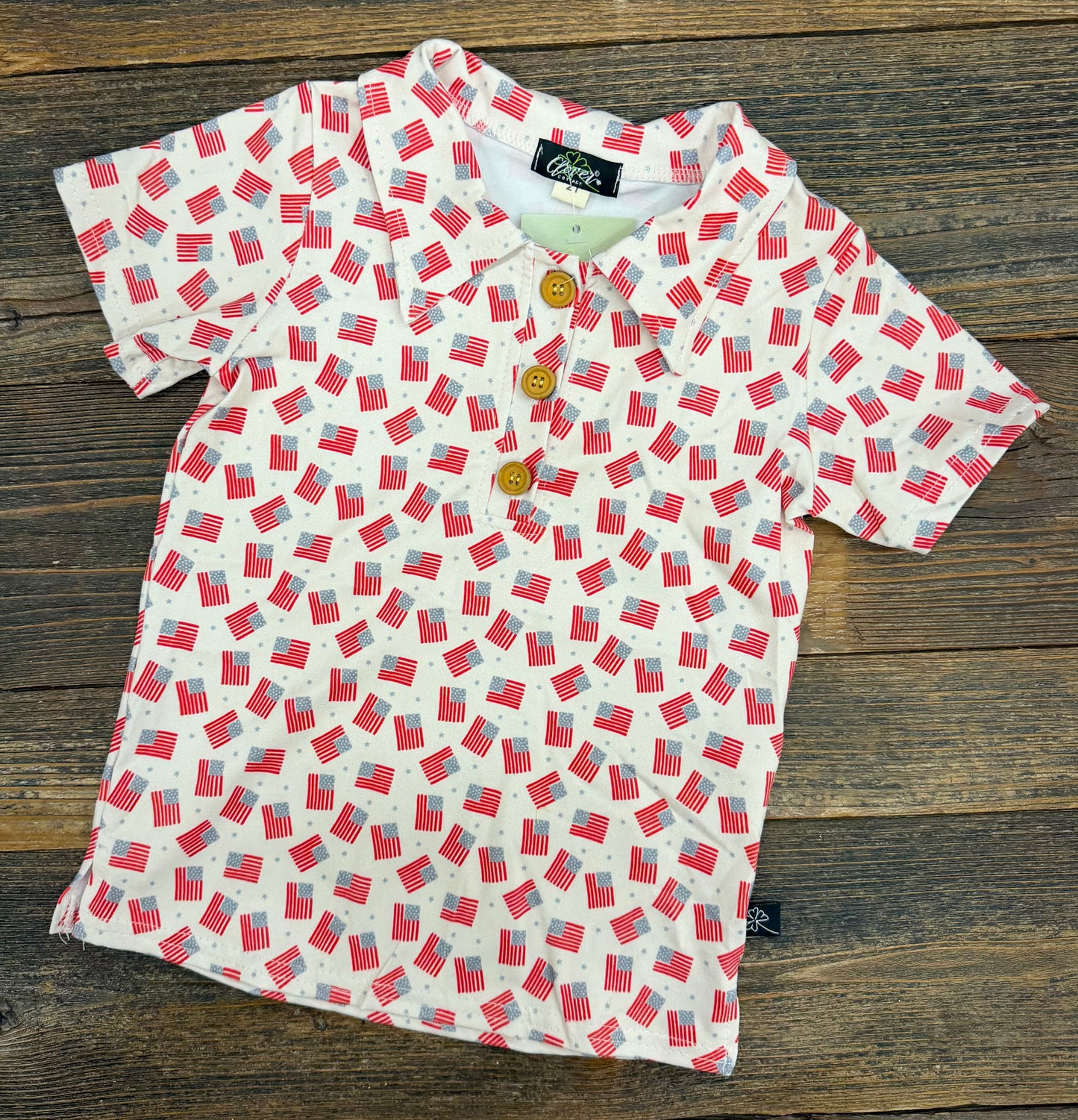 Freedom Flag Polo