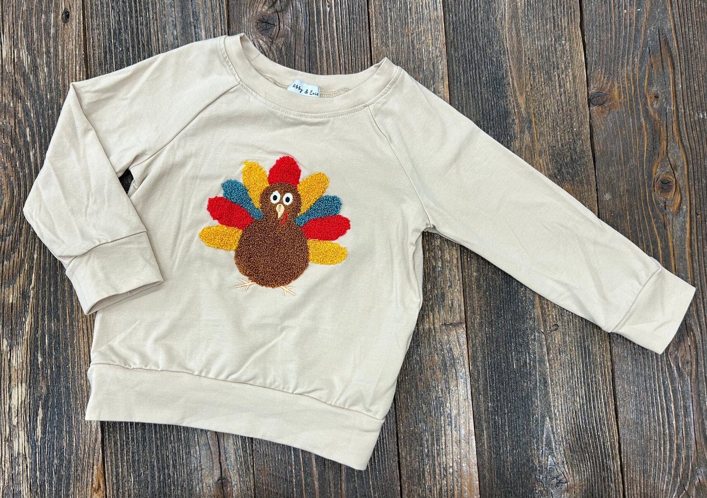 Beige Turkey Pullover