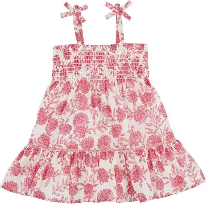 Mudpie Smocked Floral Dress