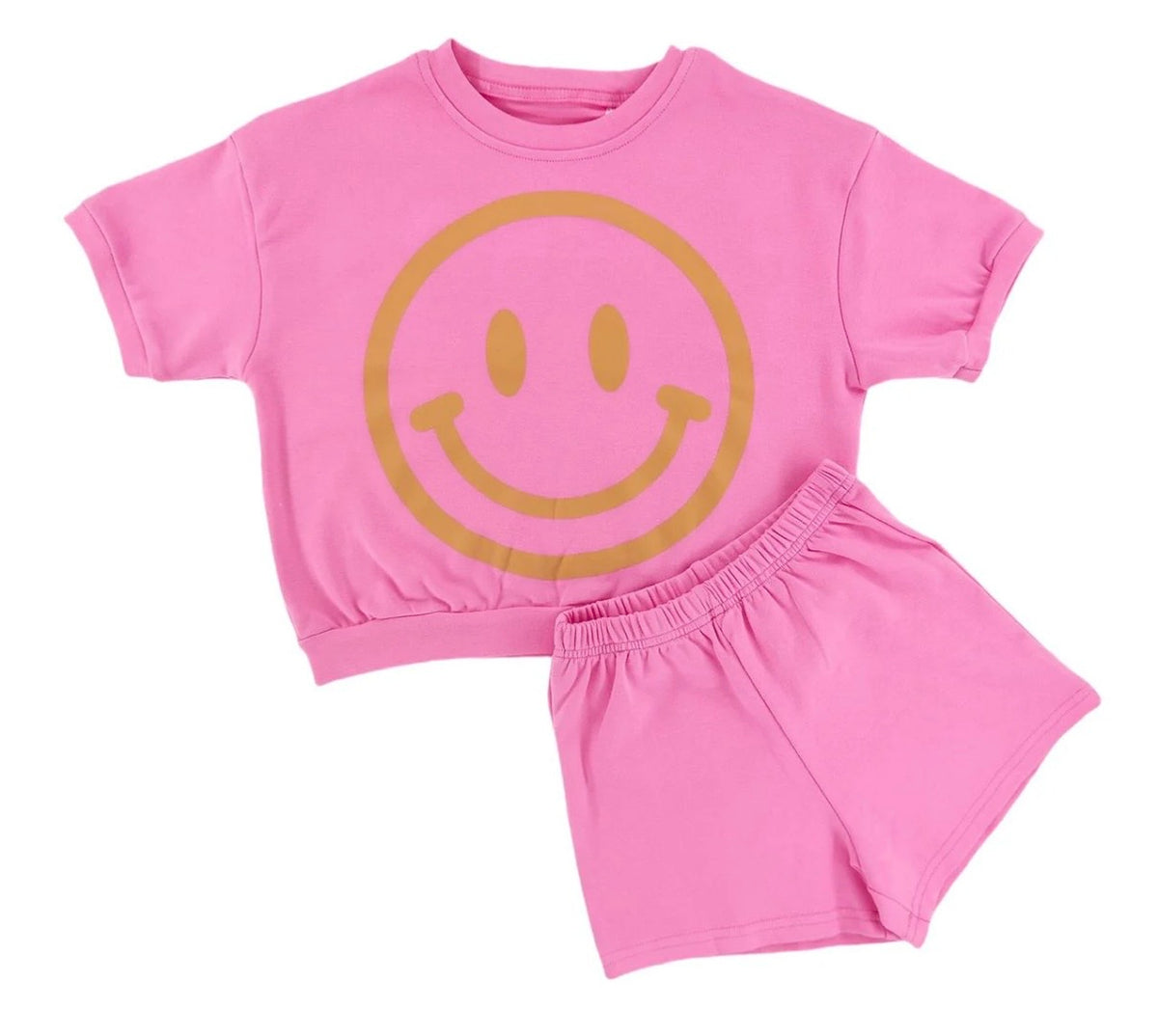Little One Fuchsia Smiley Set