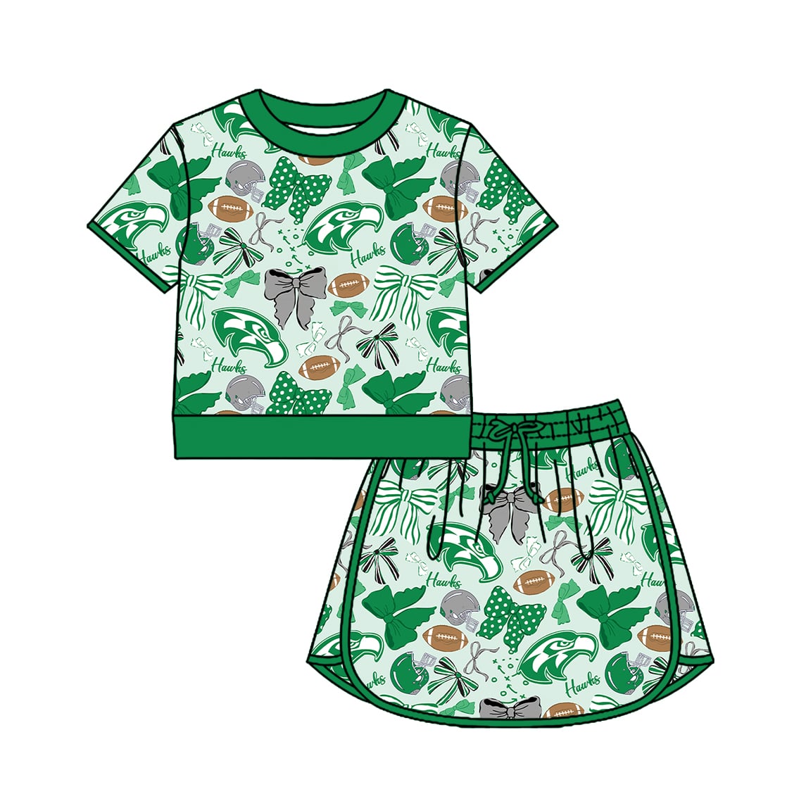 WALL HIGH SCHOOL SKORT SET - PREORDER (HALF DOWN)
