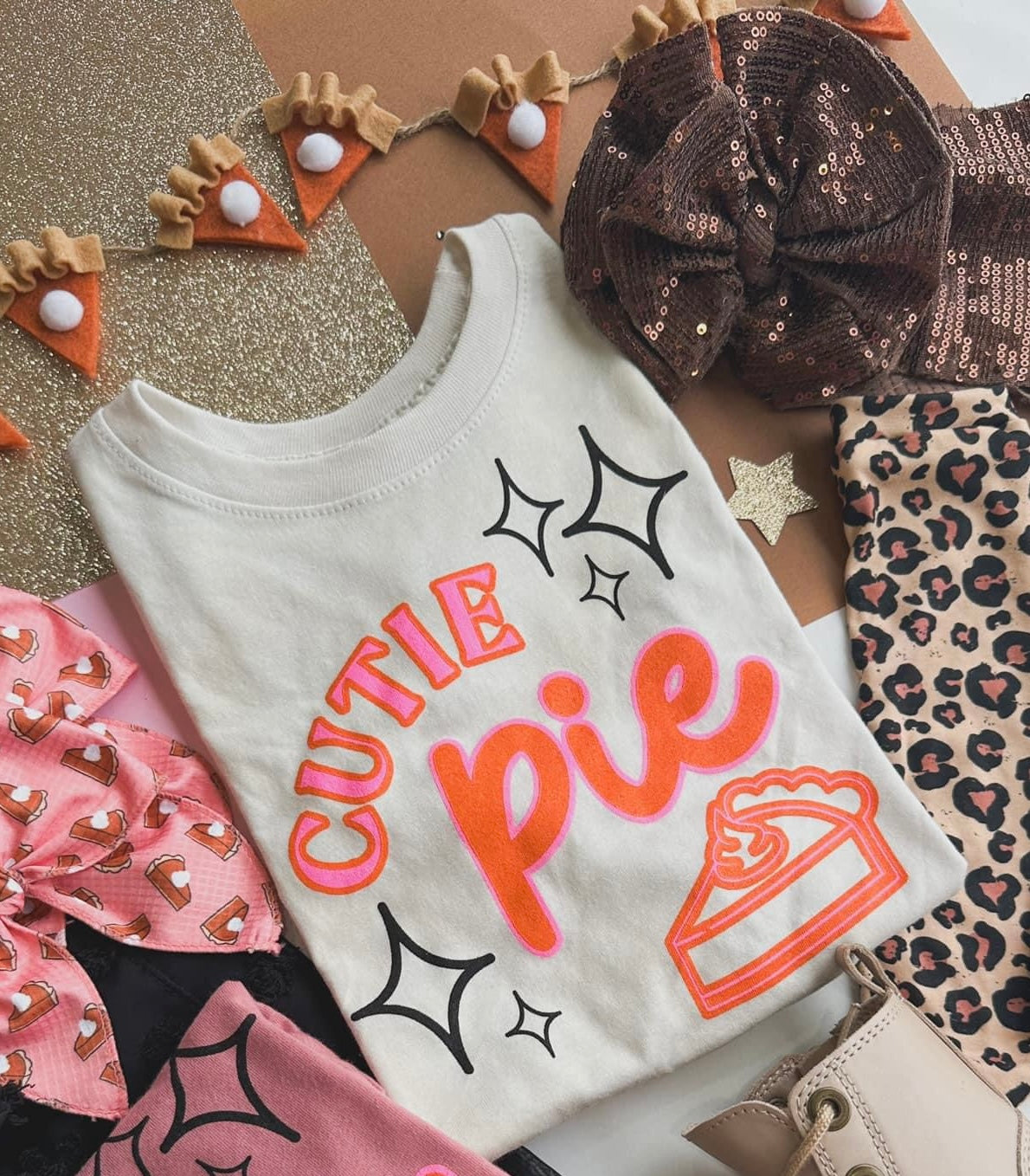 Cream Cutie Pie Tee
