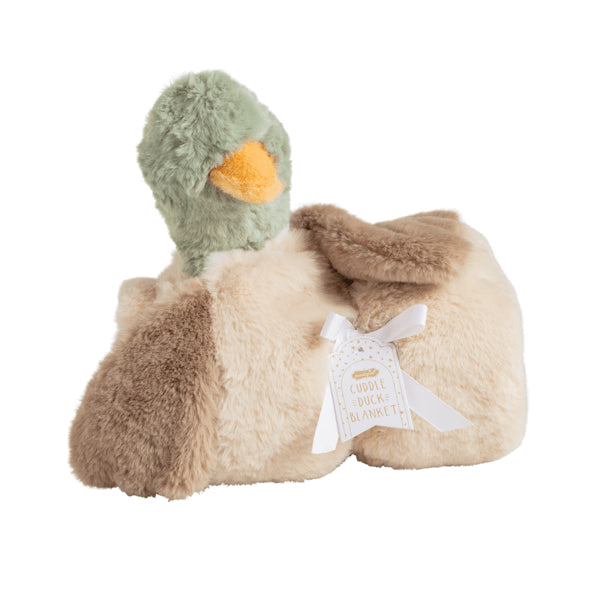 Mudpie Duck Plush Blanket