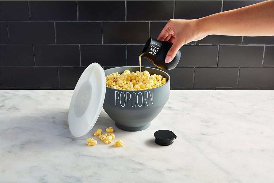 Mudpie Popcorn Maker & Butter Melter Set