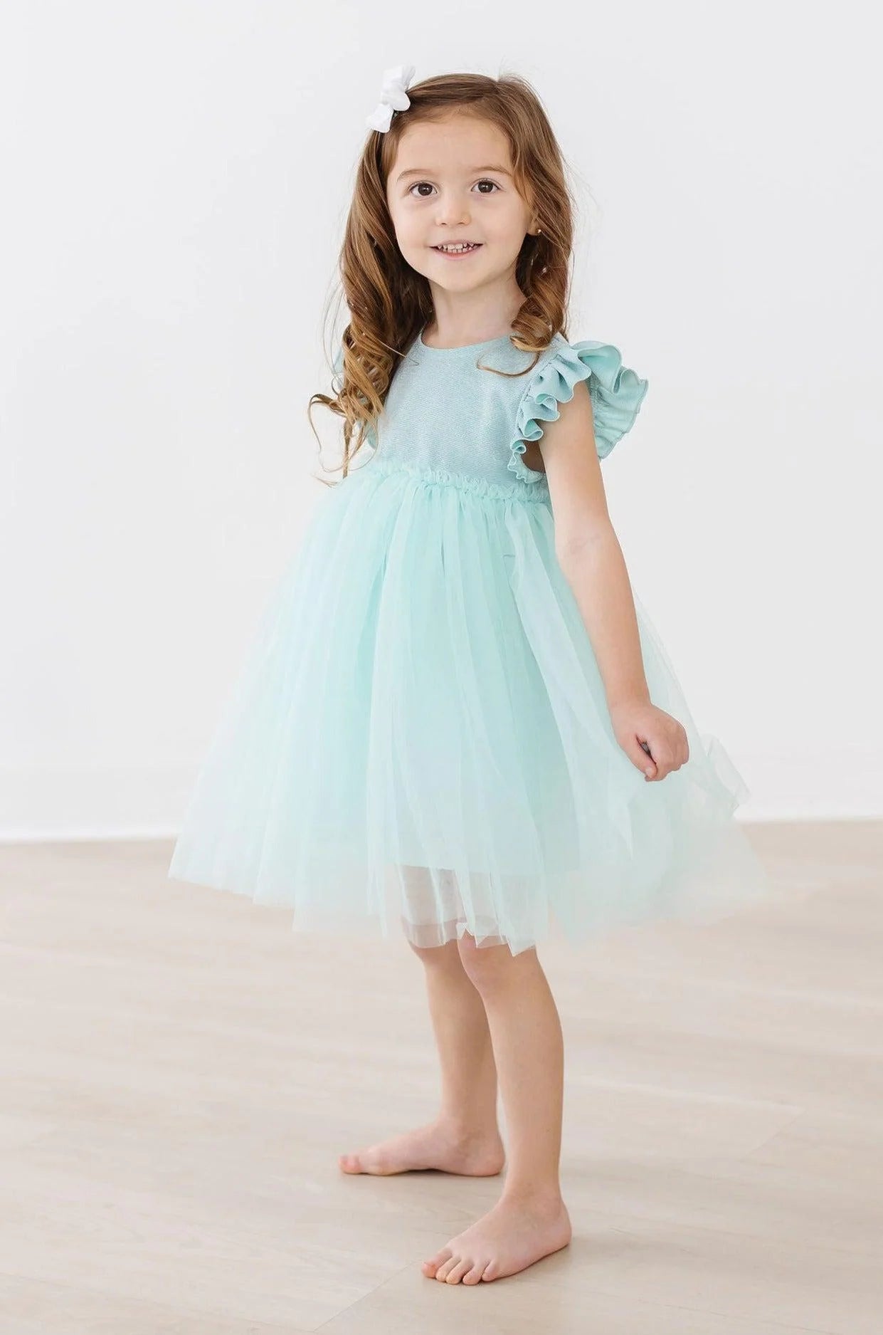 MR Sage Shimmer Tutu Dress
