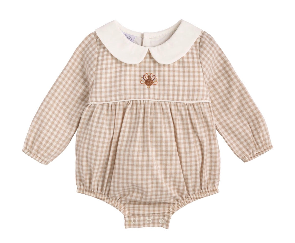 Mudpie Gingham Turkey Bubble