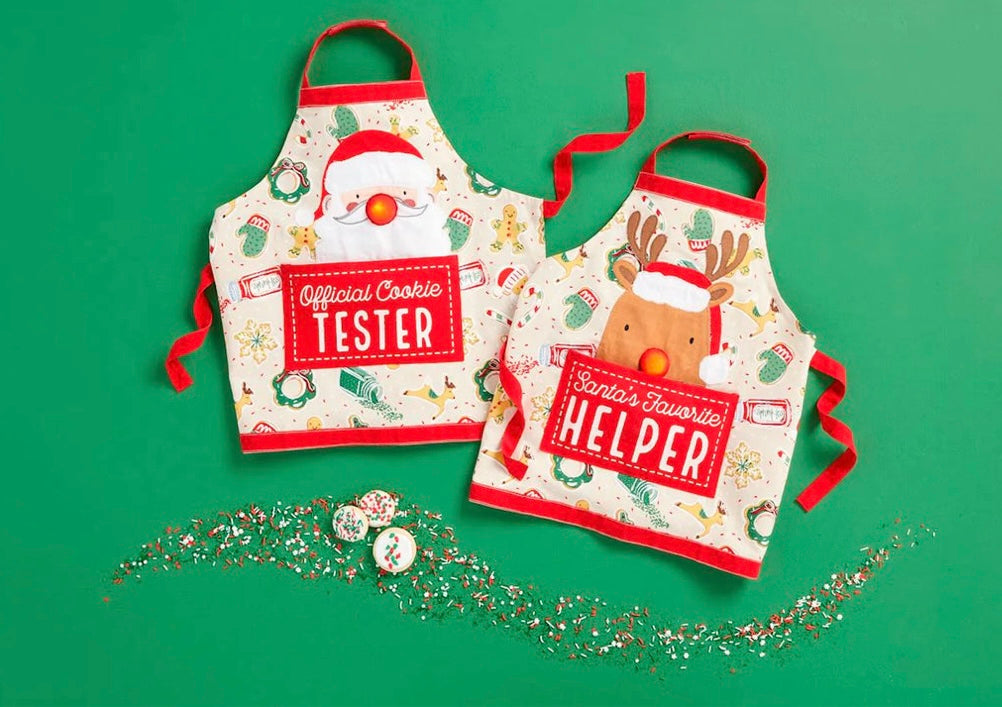 Mudpie Light Up Christmas Apron