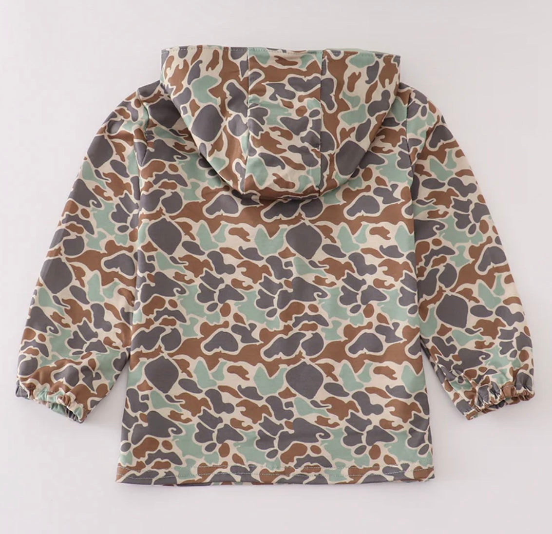 Camo Duck Embroidered Hoodie