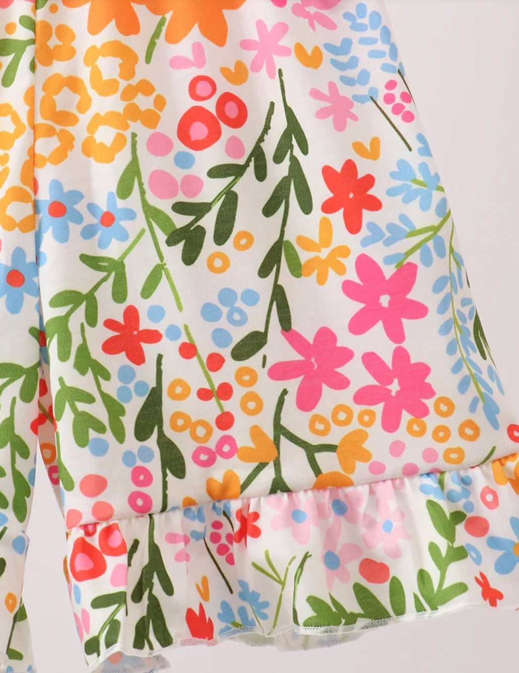 Summer Floral Romper