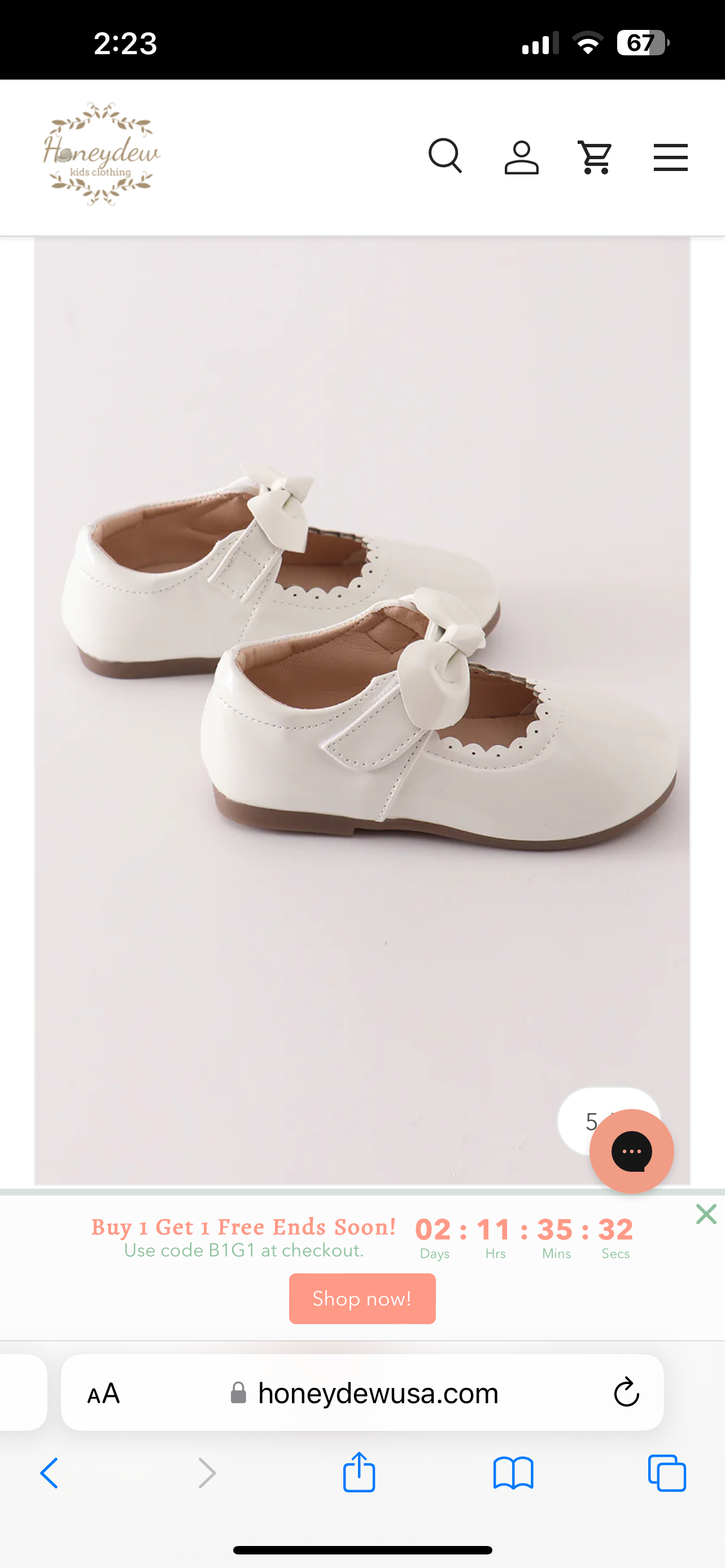 Mary Jane Shoe
