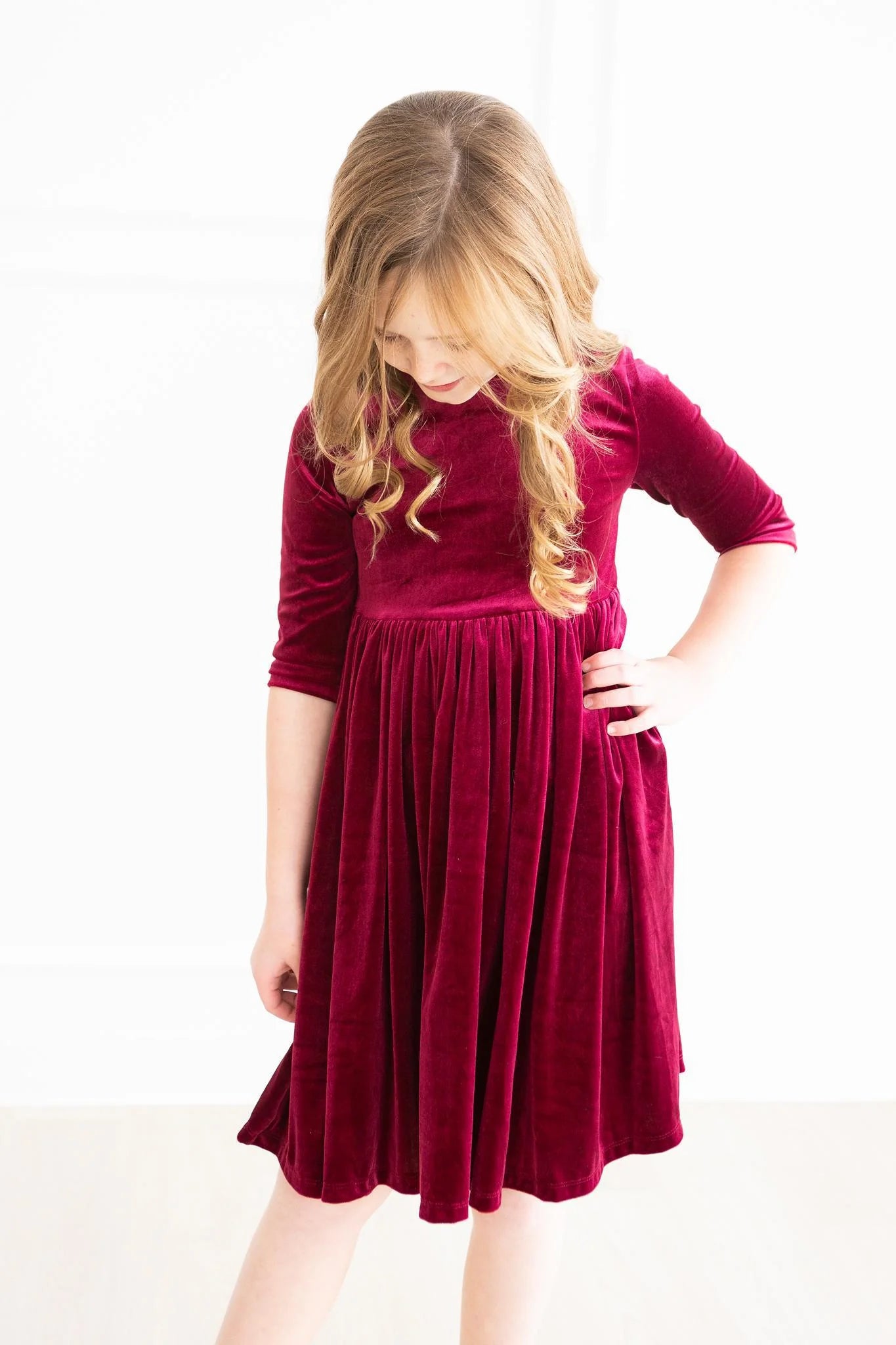 MR Velvet Twirl Dress