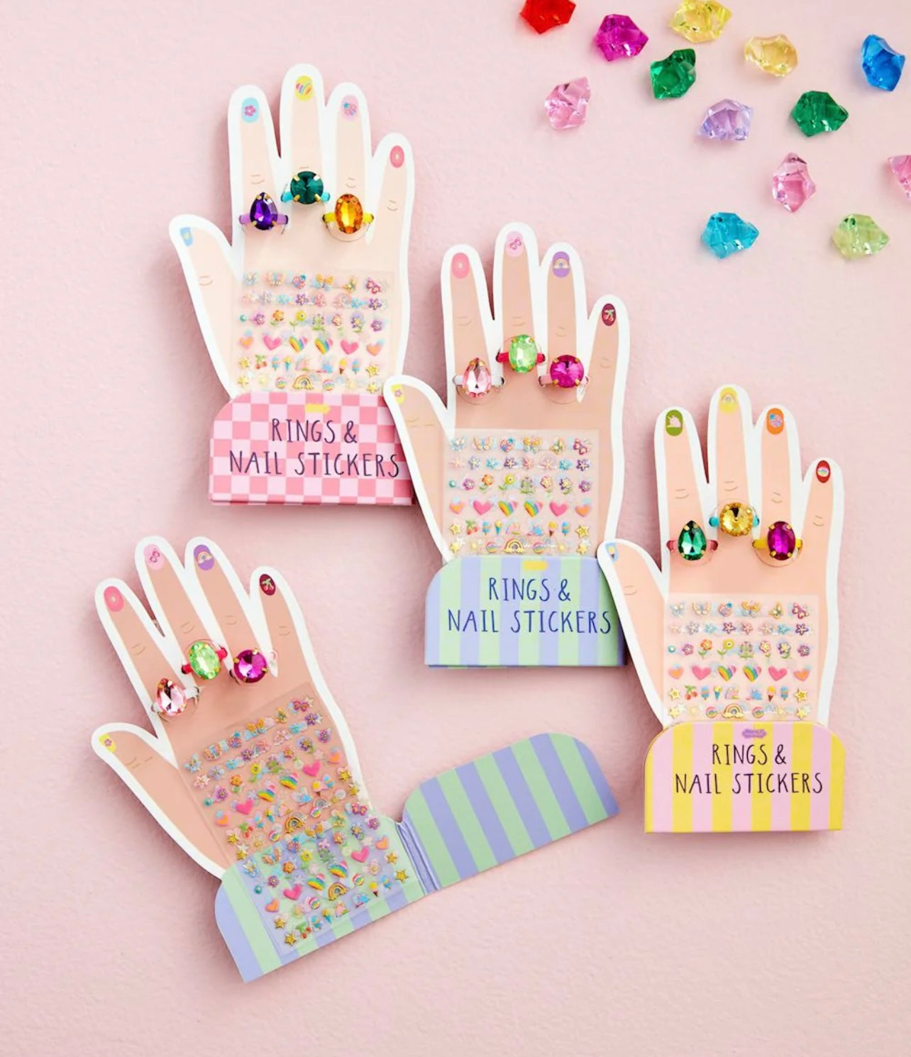 Mudpie Rings & Nail Sticker Set
