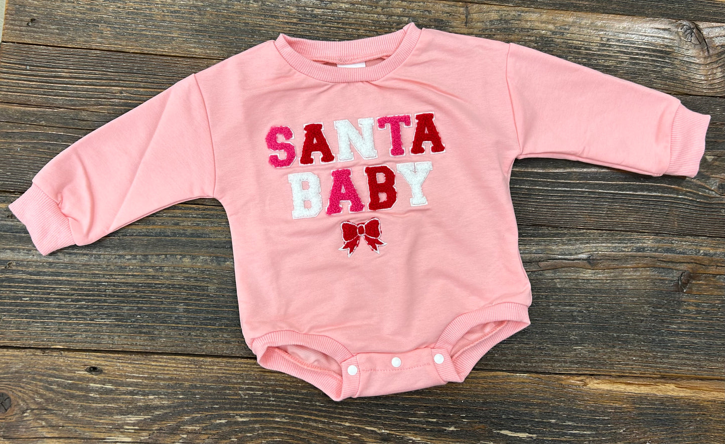 Pink Santa Baby Bubble