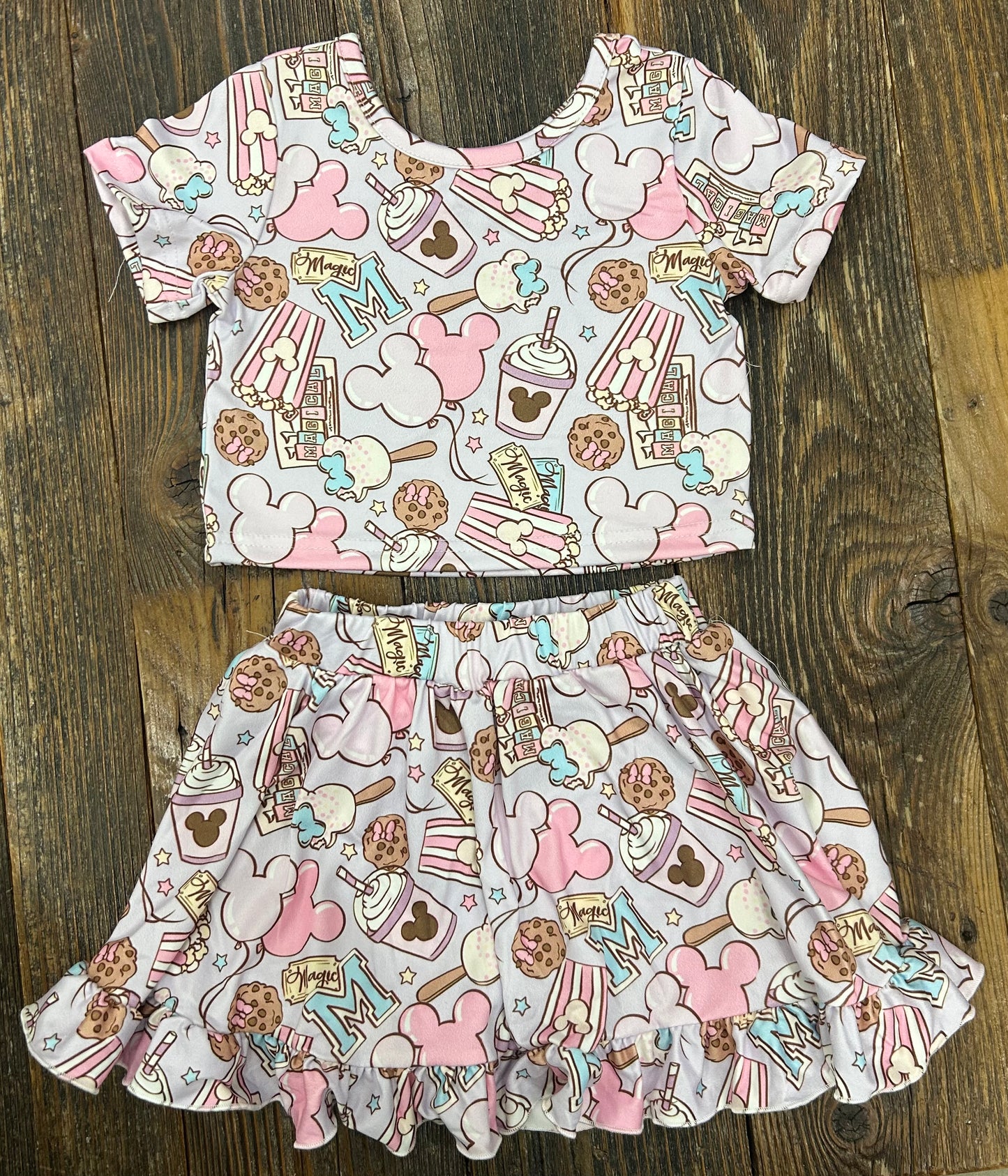 Magical Snacks Skort Set