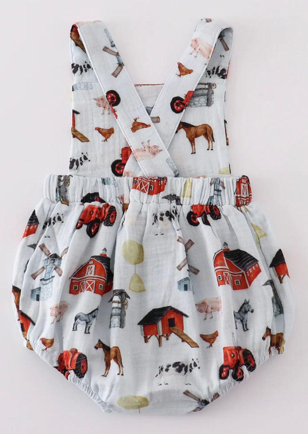 Farm Muslin Boy Bubble