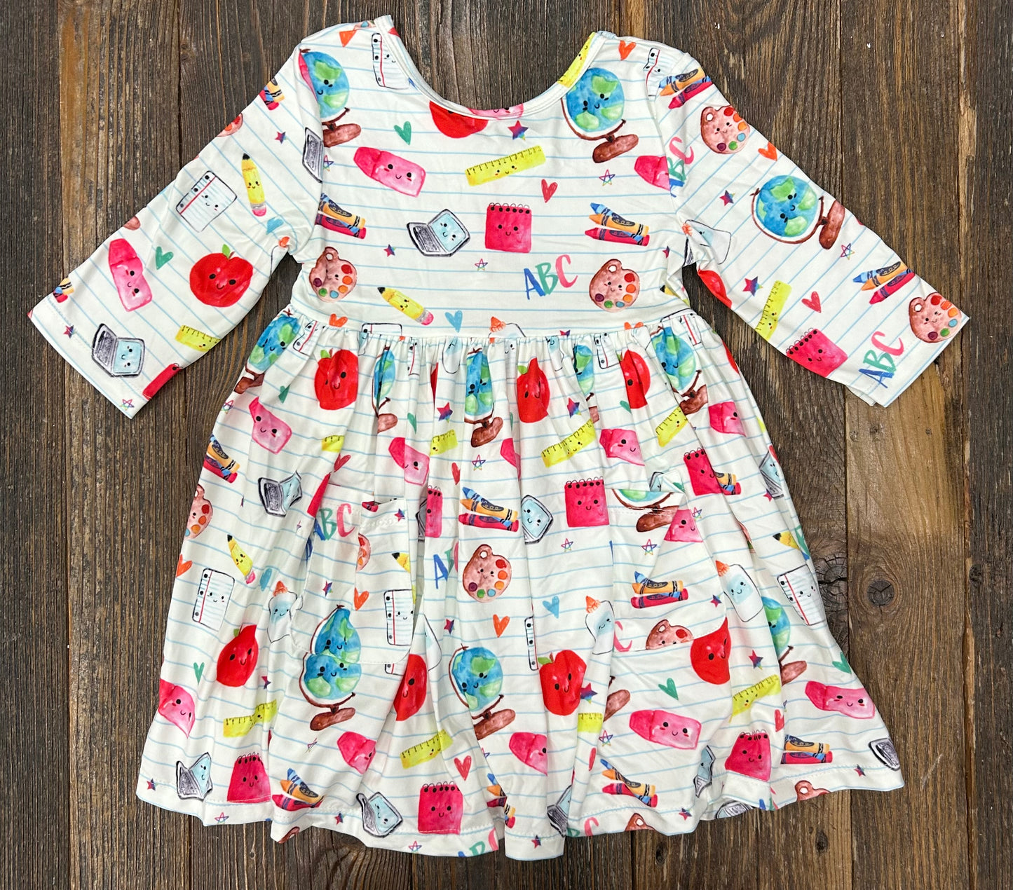 Smarty Pants Twirl Pocket Dress