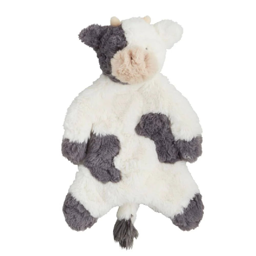 Mudpie Cow Plush Woobie