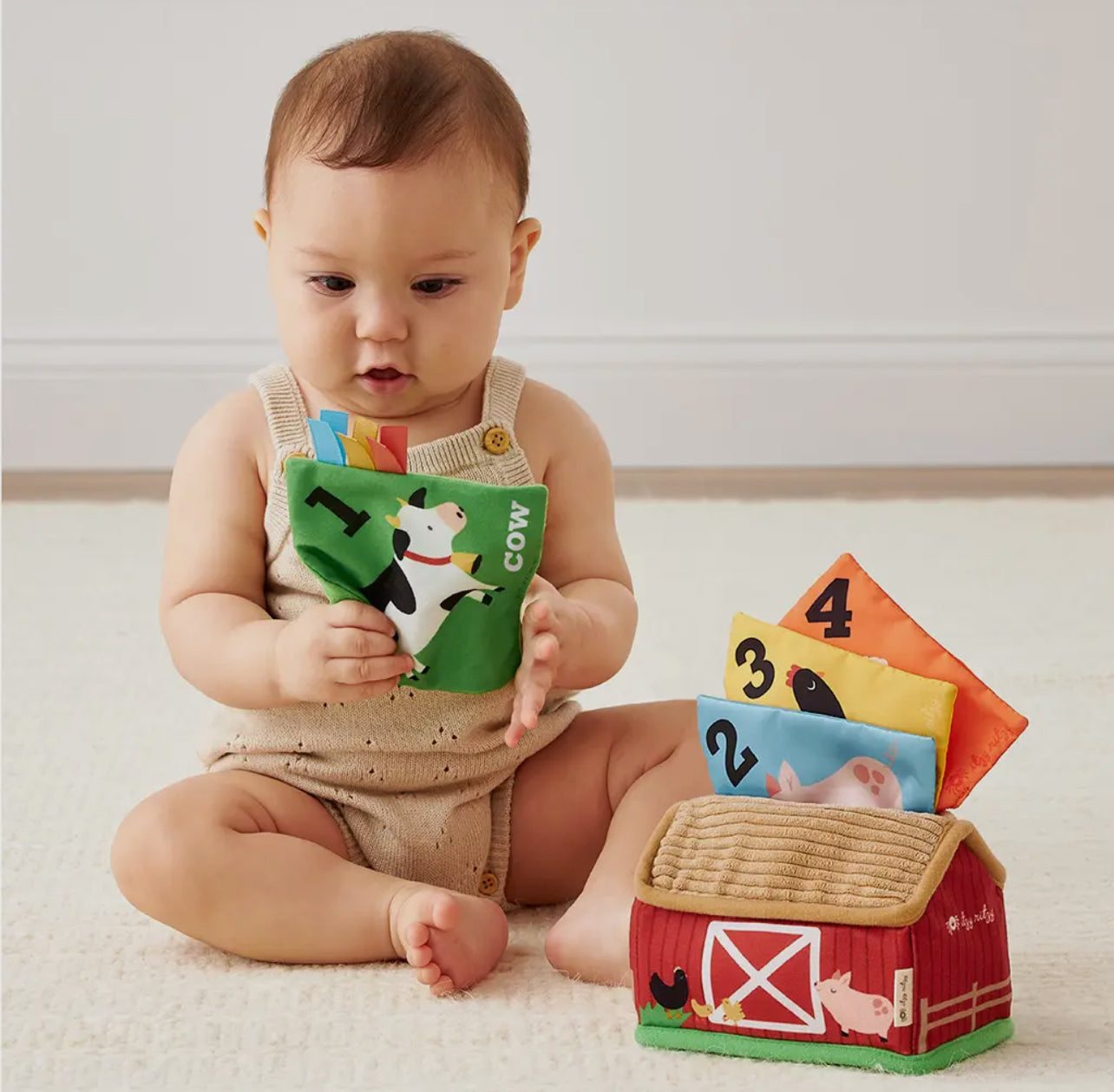 Itzy Ritzy Sensory Scarves Pull-And-Take Toy