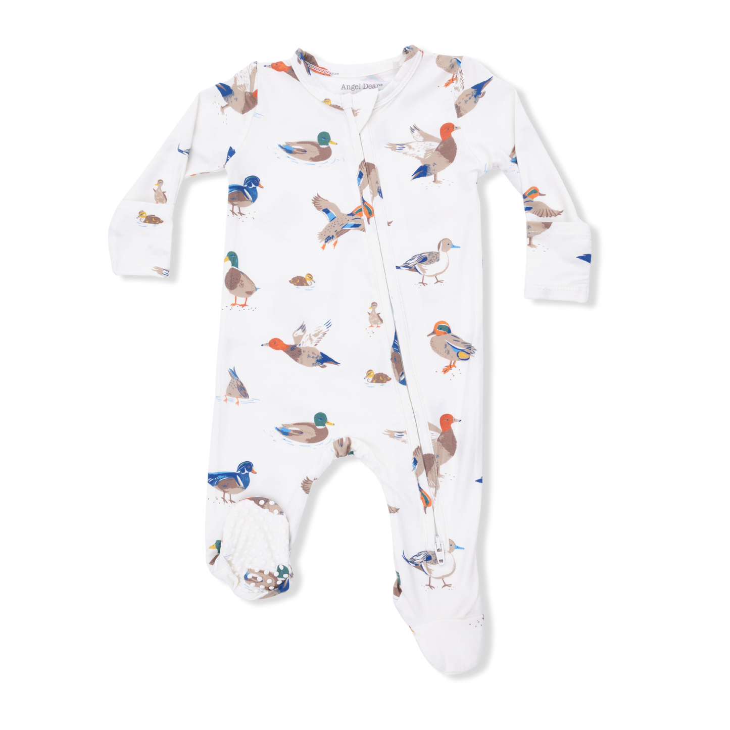 Angel Dear Ducks 2 Way Zipper Footie