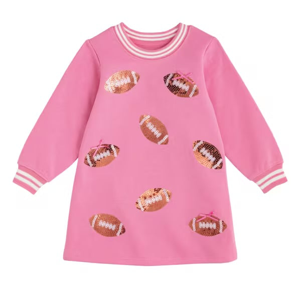 Mudpie Football Sequin Football Dress