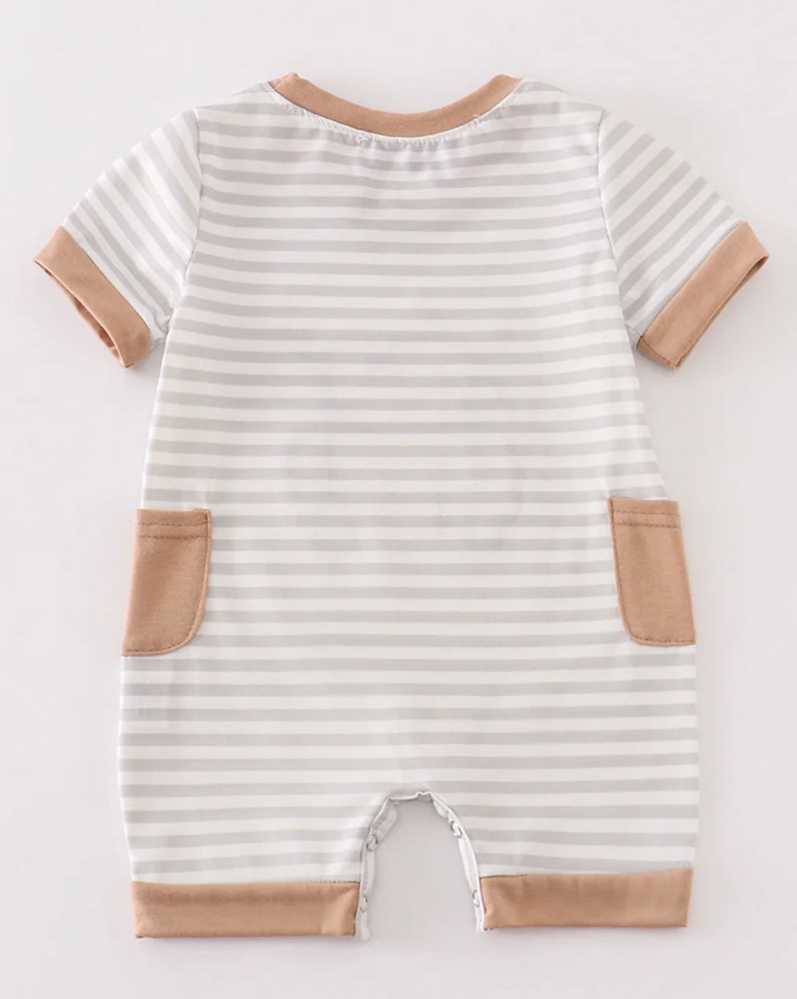 Hunter’s Truck Striped Romper