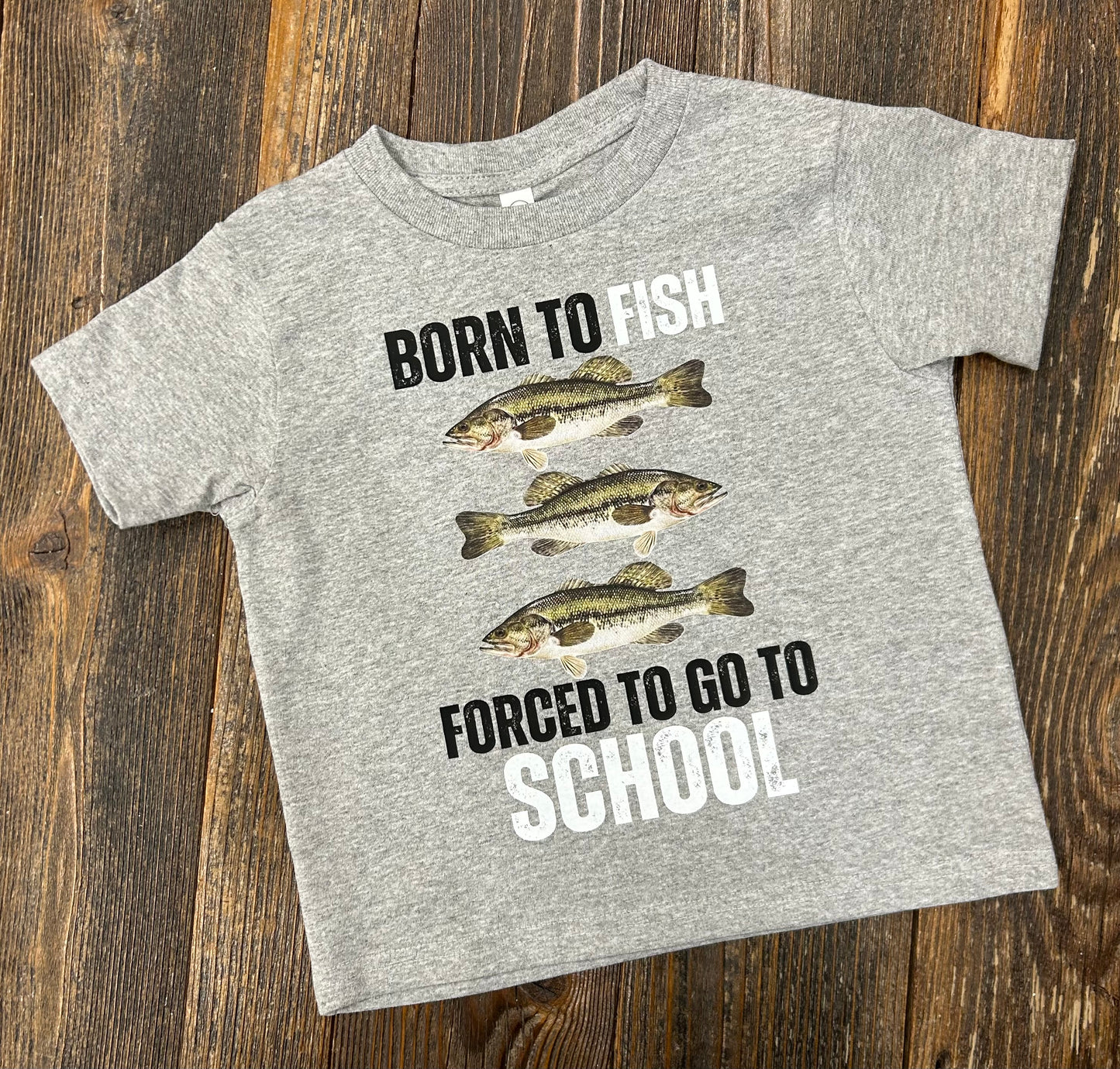 Born To Fish School Tee