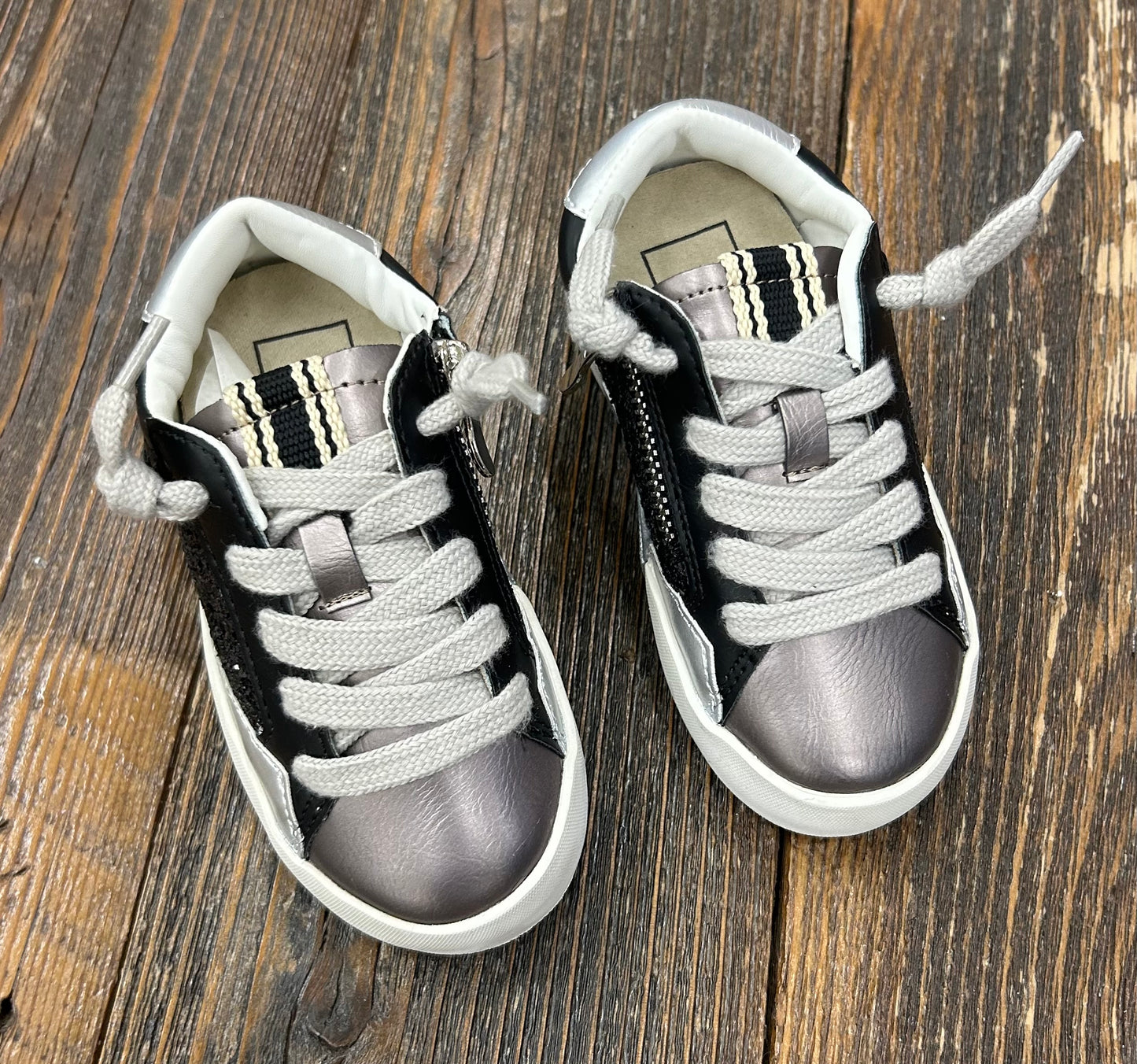 ShuShop Ruby Black Glitter Sneaker