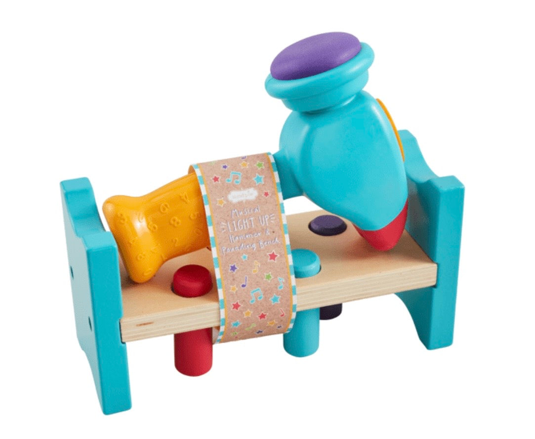 Mudpie Musical Hammer & Bench