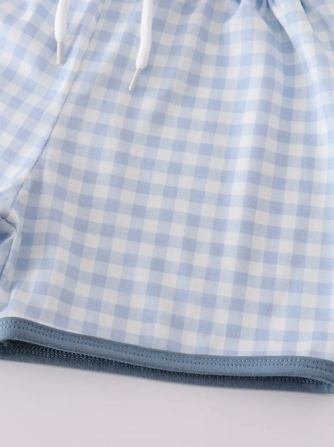 Blue Golf Smocked Set