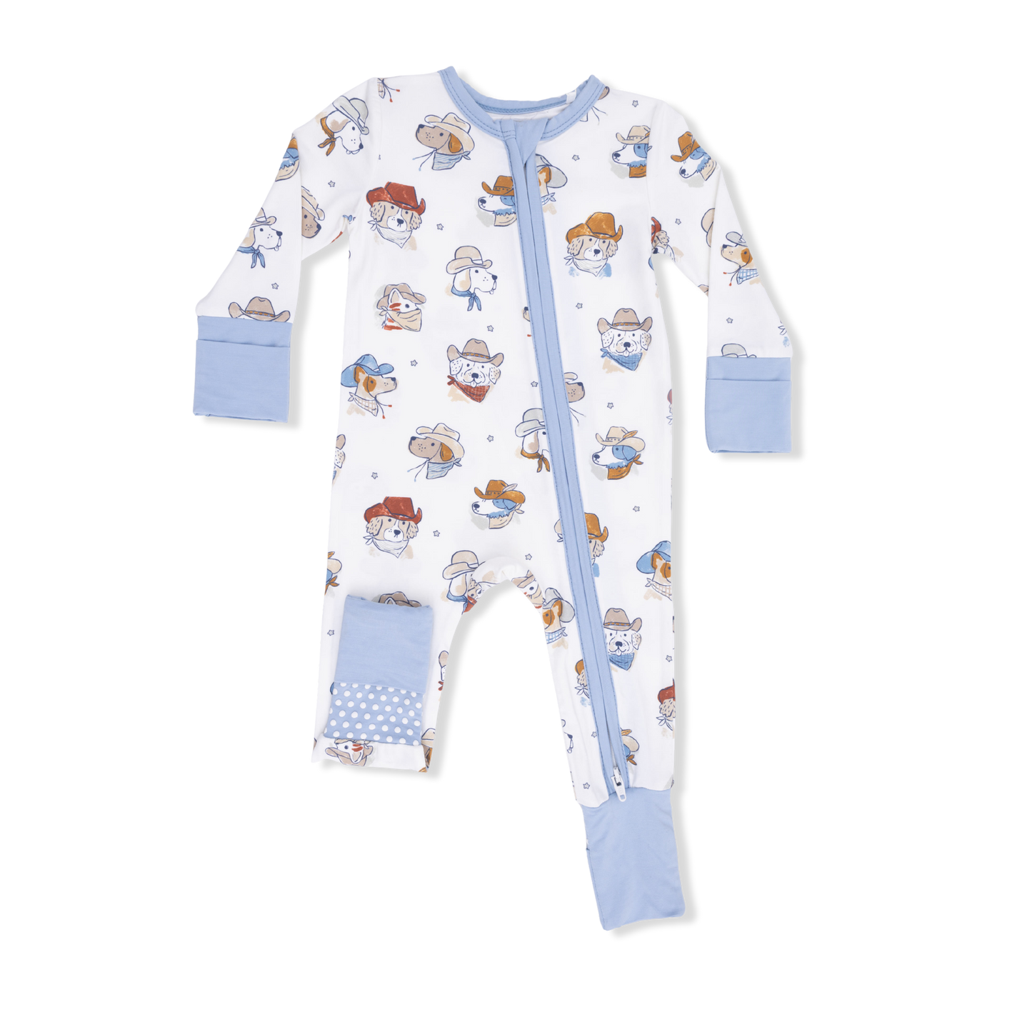 Angel Dear Cowdogs Convertible Romper