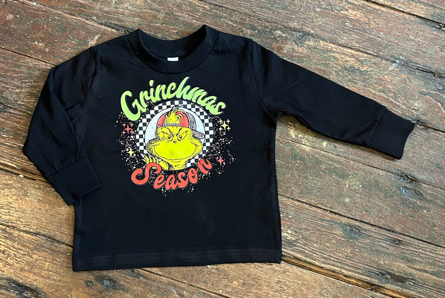 Grinchmas Season Black LS