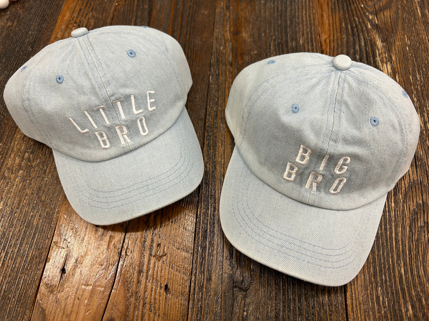 Blue Brother Embroidered Baseball Cap