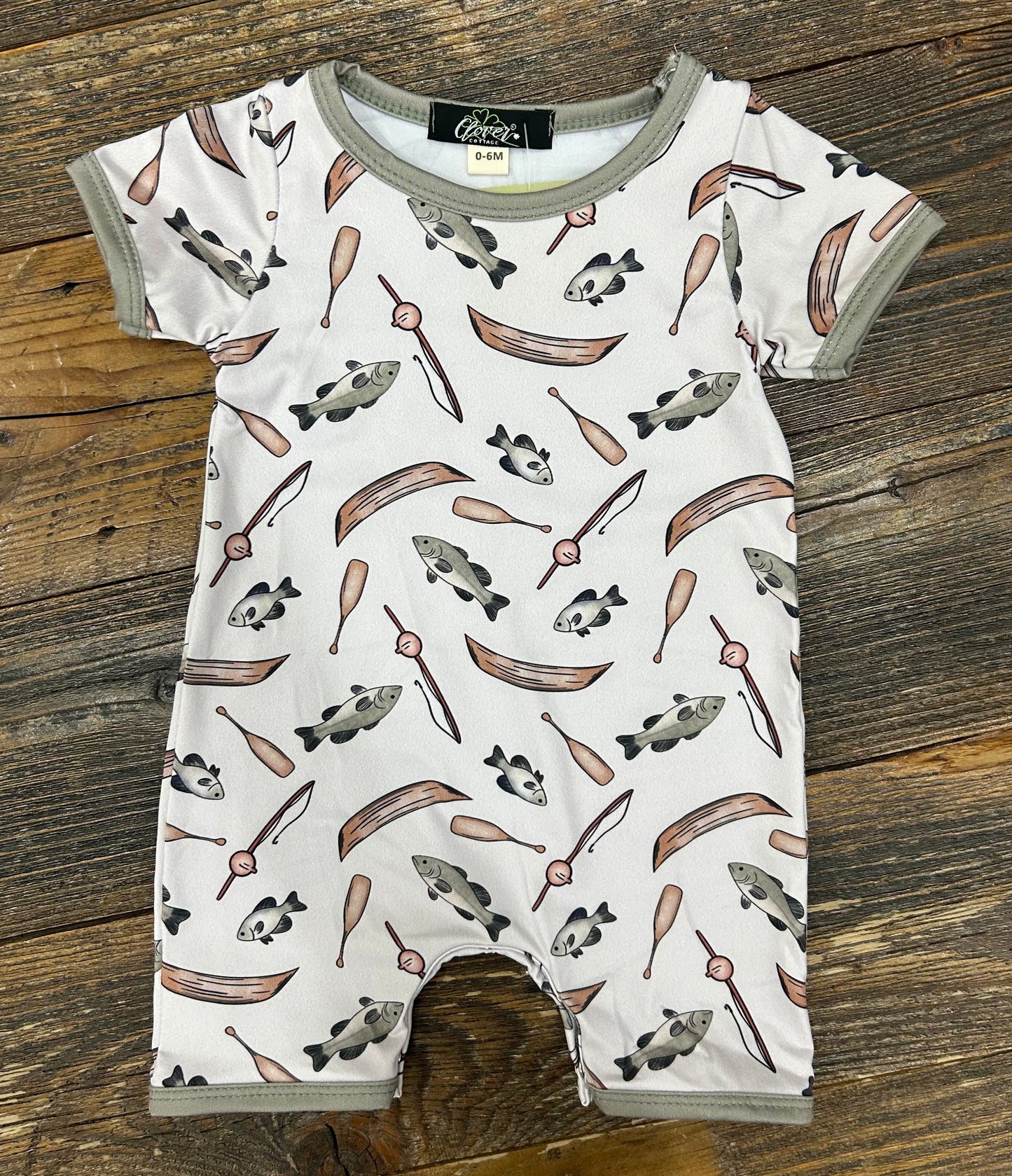 Fishing Pole Romper