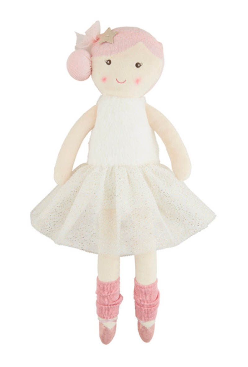 Mudpie My First Ballerina Doll
