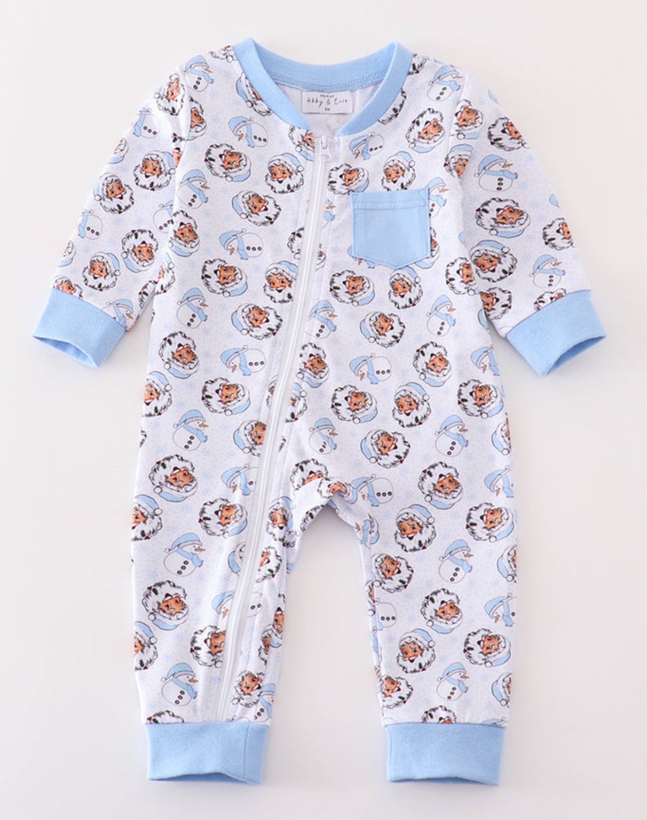 Blue Santa One Piece