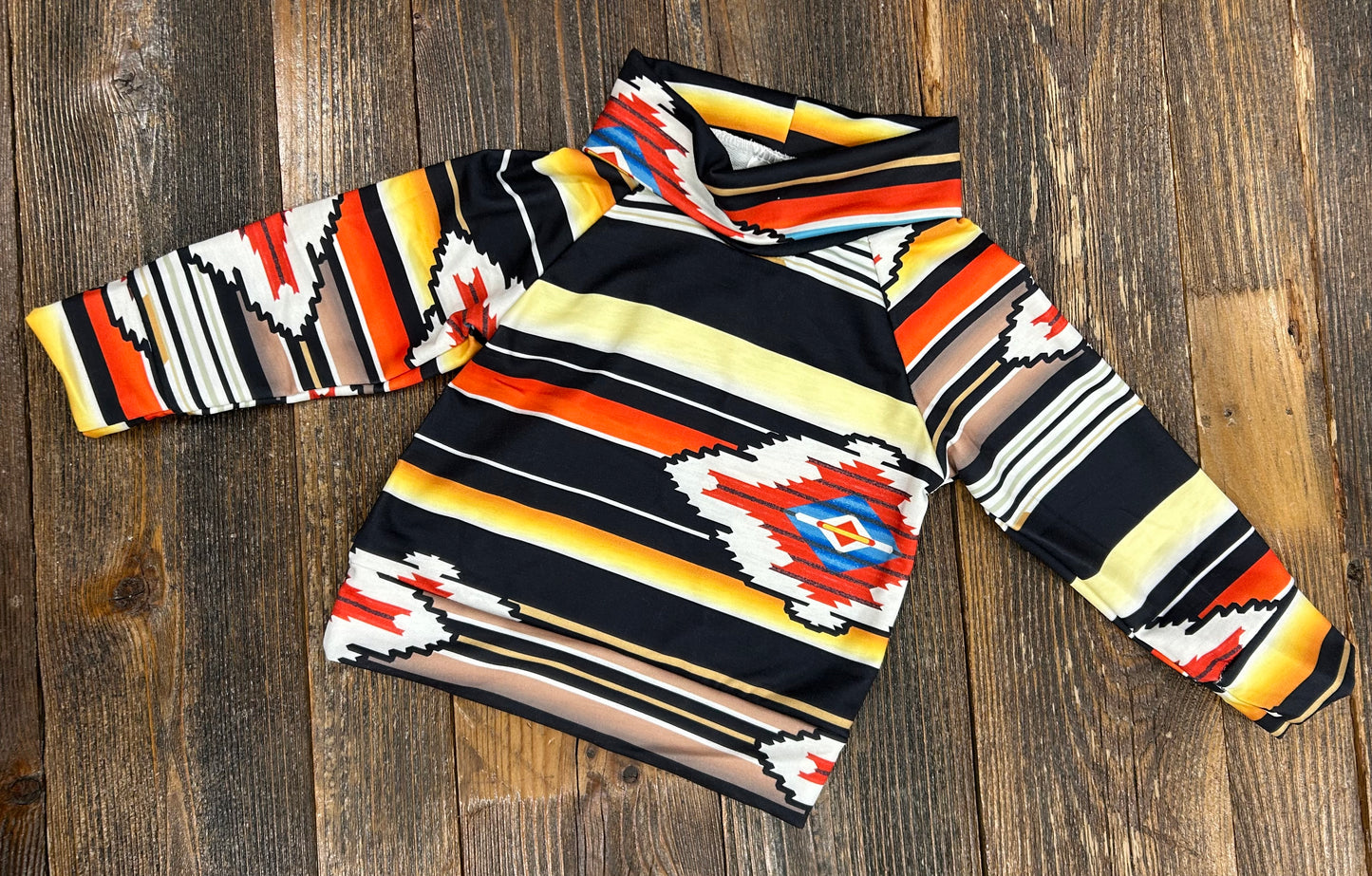 Aztec Crowl Neck Pullover