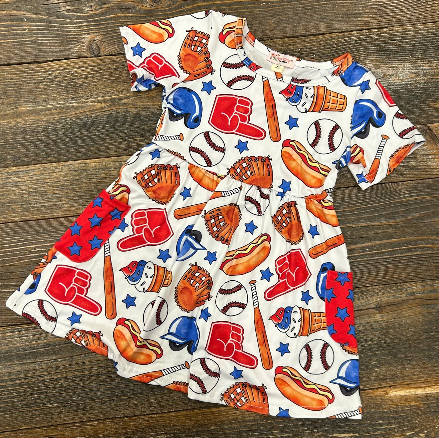 Ballpark Bash Girls Dress