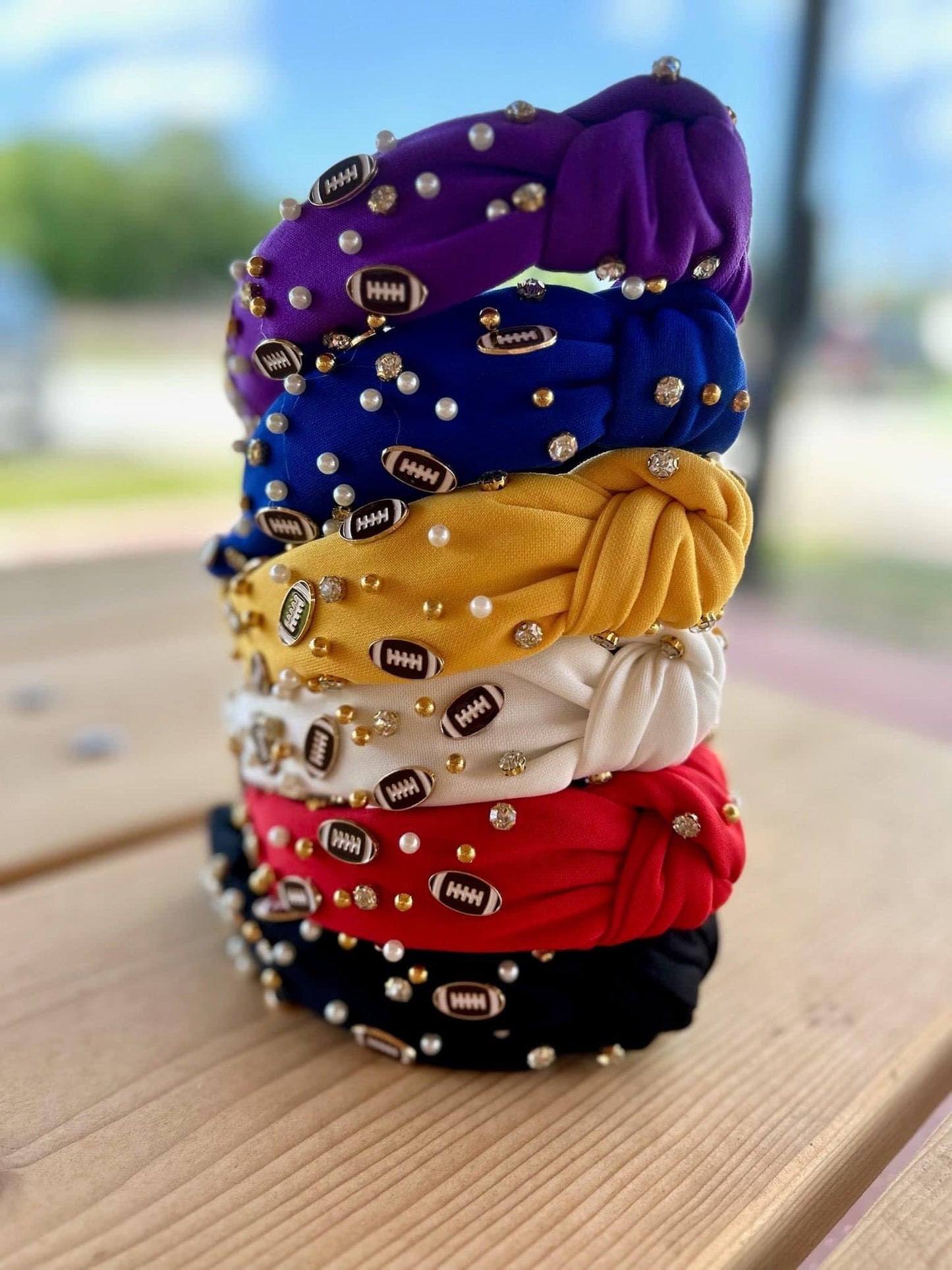 Football Bling Headband