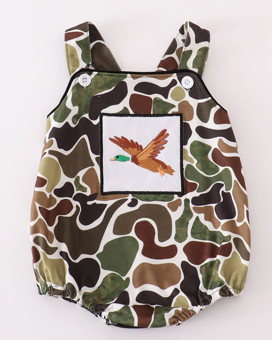 Camo Duck Embroidery Bubble