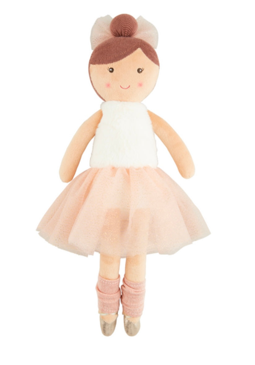 Mudpie My First Ballerina Doll