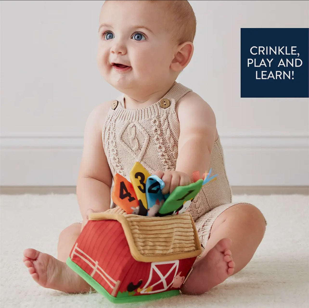 Itzy Ritzy Sensory Scarves Pull-And-Take Toy