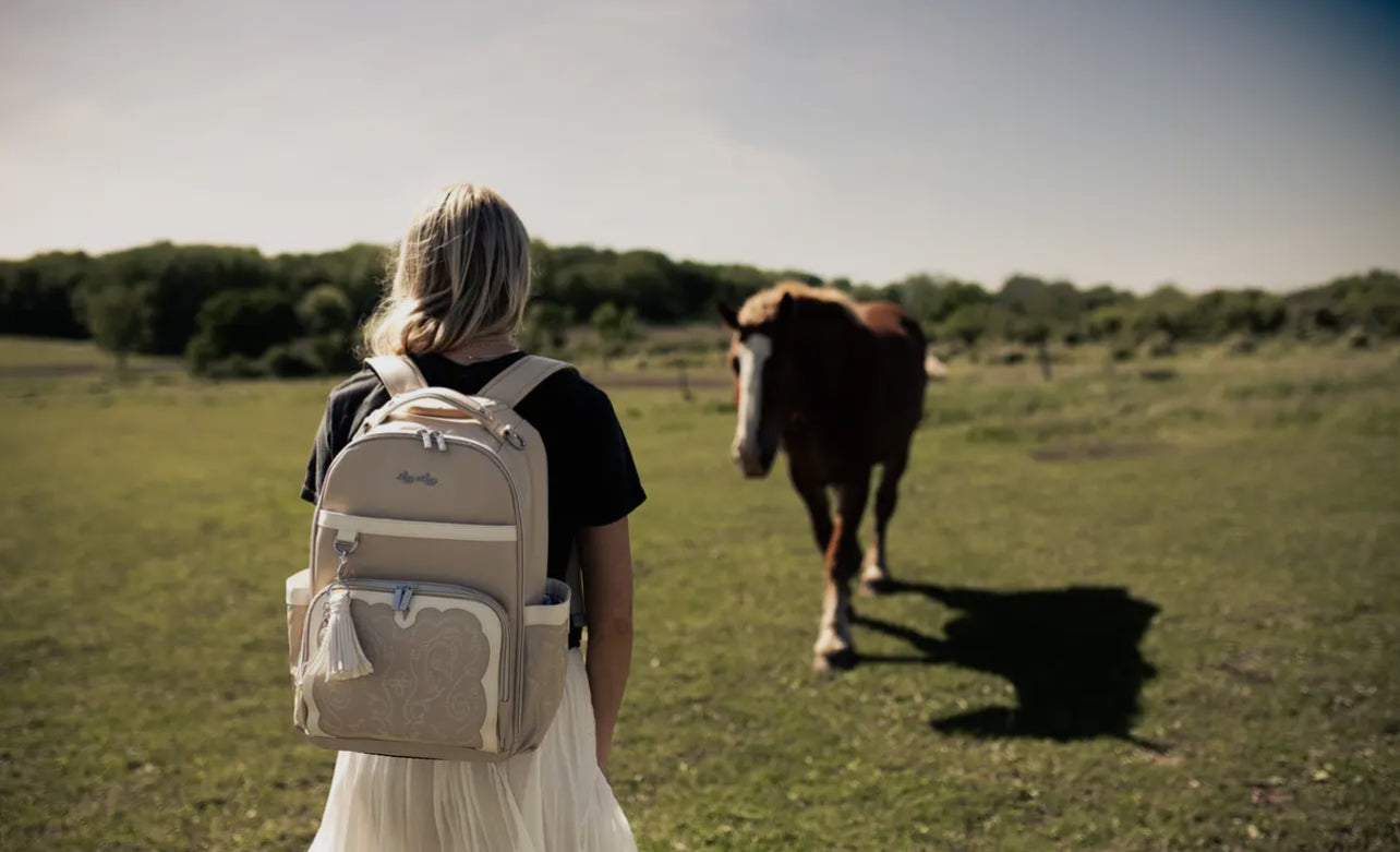 Itzy Ritzy Nash Western Oat Boss Plus Diaper Bag