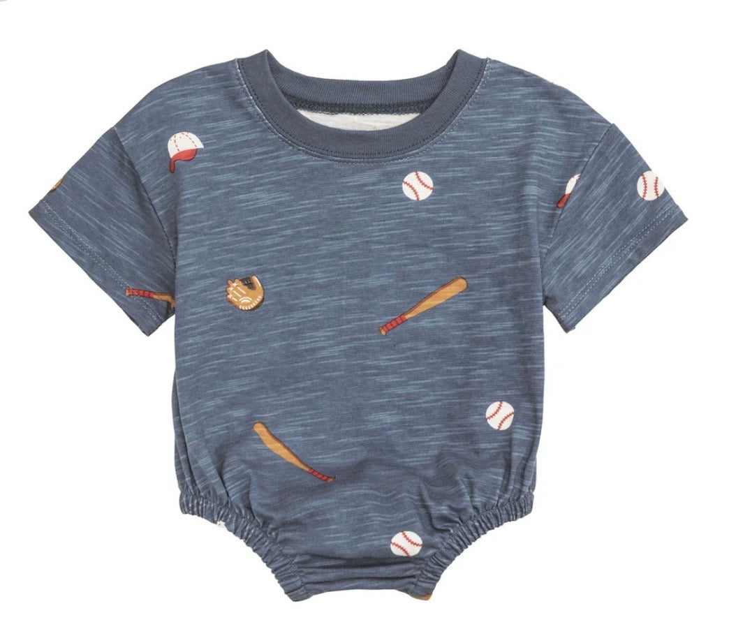 Mudpie Baseball Tshirt Bubble