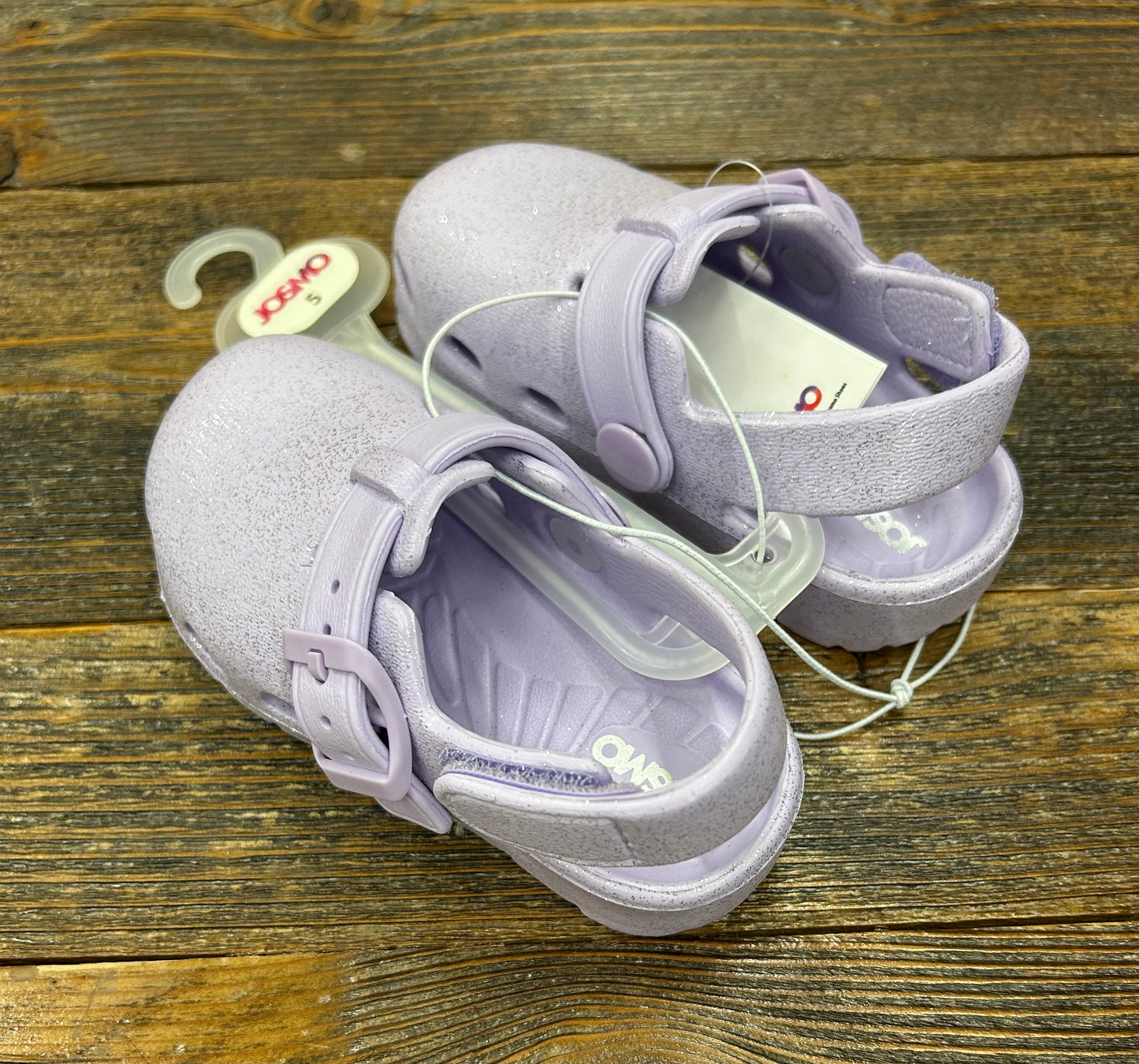 Josmo Glitter Slip On Sandals